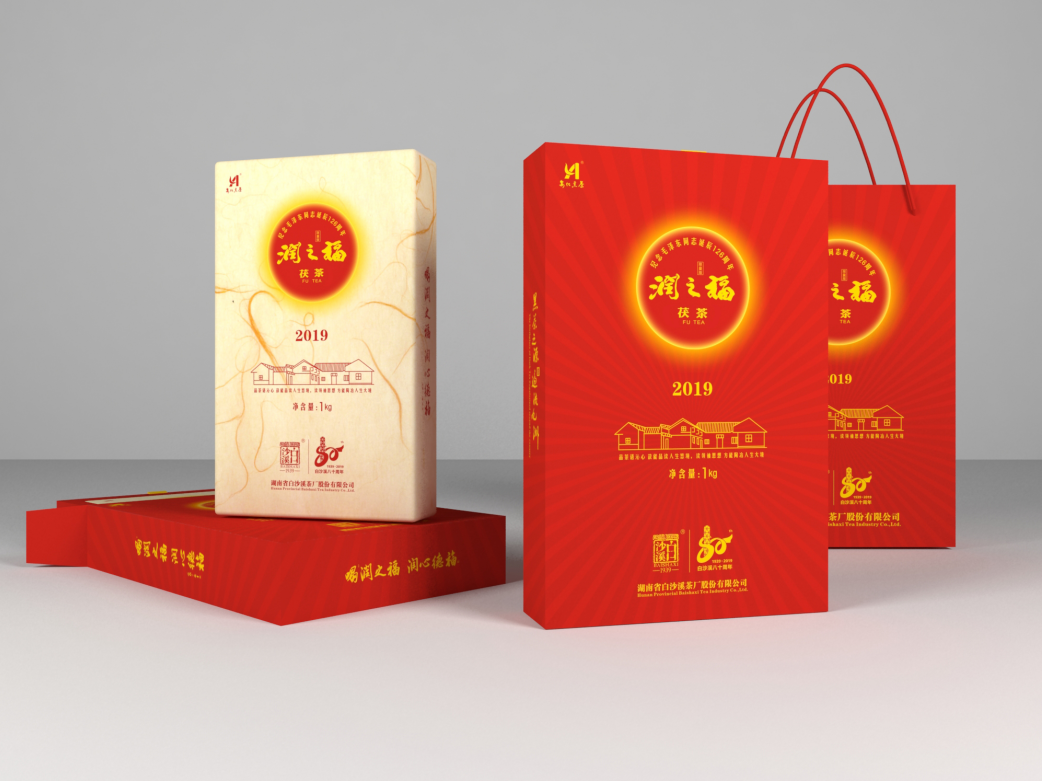 2019年润之福1000g     卡盒